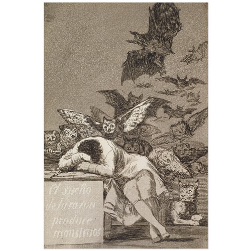 Francisco goya schlaf - francisco,