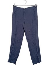 MARC O’POLO Leinenhose Damen Hose Gr. DE 36 blau Casual-Look