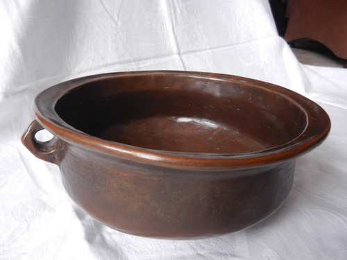 Bronze schale kraas - bronze, "