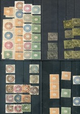 ALTDEUTSCHLAND SACHSEN kleine *+gest Partie (S4448