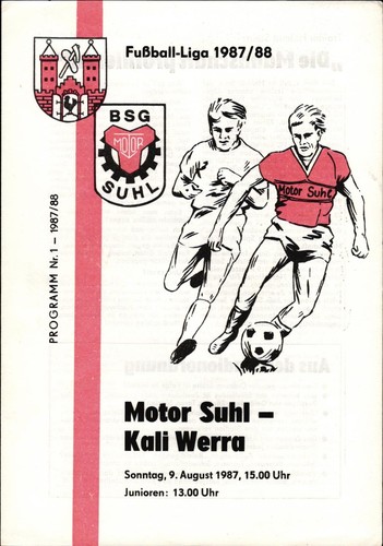 Ddr liga bsg motor suhl - ddr-liga,
