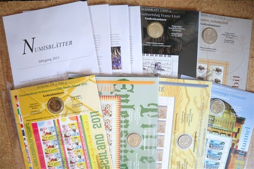 Brd numisblätter euro - brd,