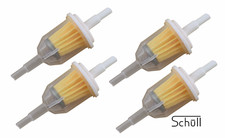 4x Benzinfilter Kraftstofffilter 6-8mm für Motorrad Moped Roller Auto