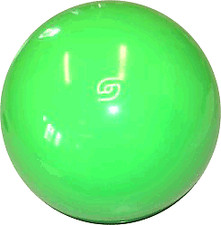 Kegelkugel Vollkugel 160mm grün UV  Typ Aramith