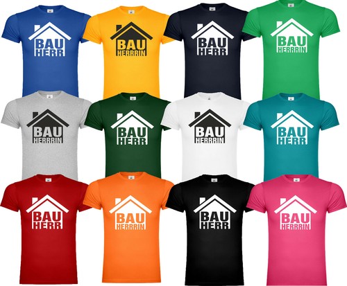 Funshirt shirt bauherr - shirt,