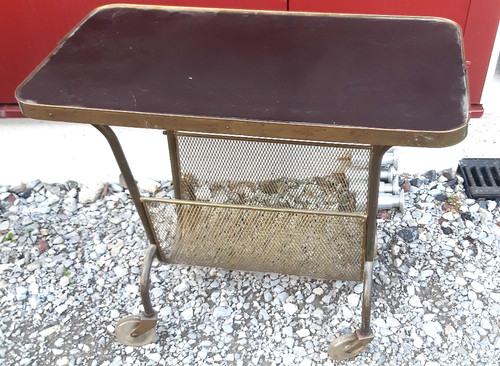 63cm antik alter - , teewagen