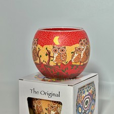 Deko Windlicht Leuchtglas 11cm