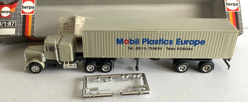 Herpa 87 kenworth con - ✅herpa,