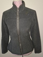 Toni Sailer Damen Fleece Jacke Jacket Gr. 42 grau m. Swarovski Elements Gr. 36