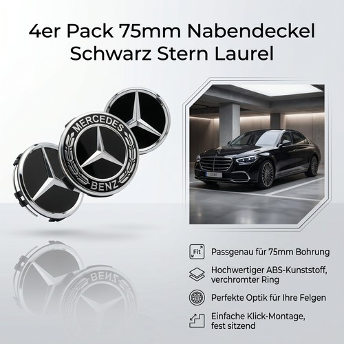 Nabendeckel für mercedes - nabendeckel,