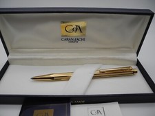 Caran d'Ache Ecridor Kugelschreiber Gold Plated Patek Philippe Wempe Top Zustand