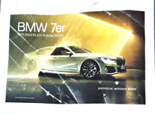 B5) Große XXL Fahne Flagge BMW 7er Komm.Display Print 1800x1200mm