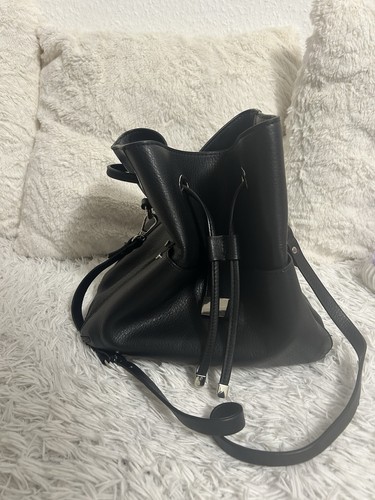 Schwarze damen bucket bag - schwarze,