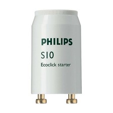 Philips S10 Starter - 10 Stück - Zünder für Leuchtstofflampe Leuchtstoffröhre