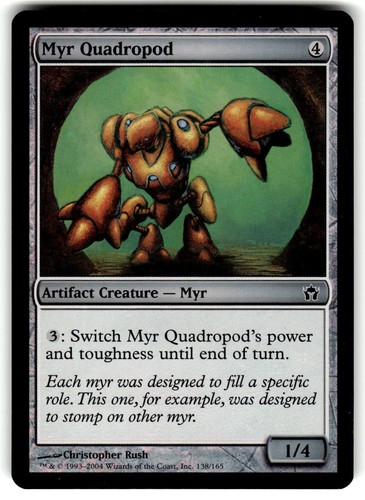 Myr quadropod fifth dawn 5dn - myr,