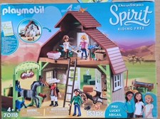 Playmobil 70118 Spirit Riding Free Pferdestall, Scheune (fast vollständig)