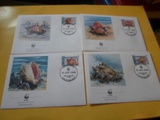 Nevis 1990 WWF Fechterschnecke