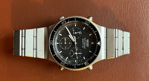 Seiko sports 100 schwarzes - 100,