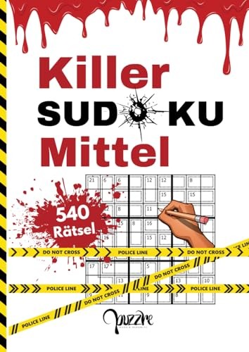 Killer sudoku logikrätselbuch - sudoku,