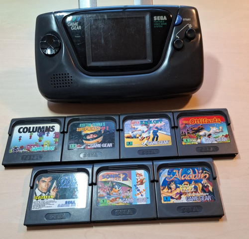 Sega game gear - sega, schwarz