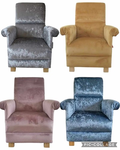 Samt stoff kinderstuhl - ,