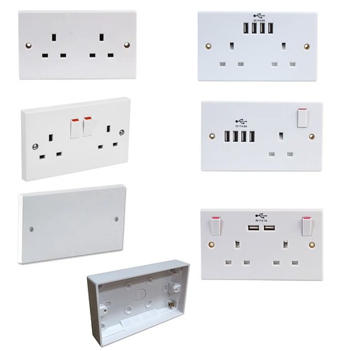 13a doppel steckdose wand - 13a,