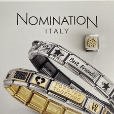 Nomination 750 Gold 1x Modul BIG SERIE TKZ Krebs 🦀 m. Zirkonia NEU!! UVP 65.-