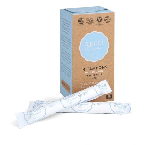 Ingwer bio tampons applikator - ingwer, bio-tampons