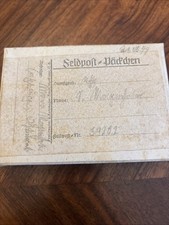 Feldpost Päckchen 16.SS