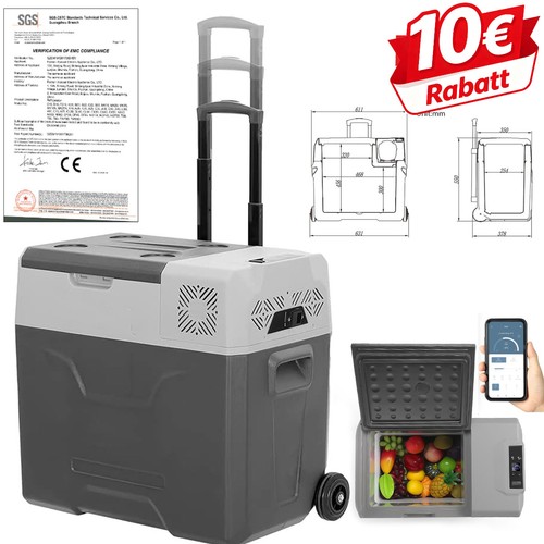 50l kompressor kühlbox mini - 50l,
