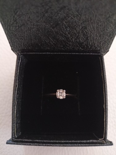 Gold ring diamant brillant - ring,