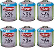 6x Coleman Wintergas C300 Xtreme -27°C 230g Gaskartusche Gaskocher Campingkocher