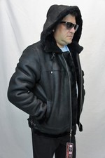 Black B3 100% Sheepskin