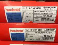Haubold 503162  Klammern 15 mm