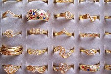 POSTEN RINGE GOLDFARBEN