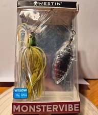 Westin MonsterVibe Willow 23g Raubfisch Spinner Zander, Hecht , Barsch