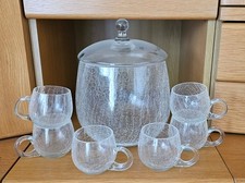 Bowle-Set Crash-Glas-Effekt