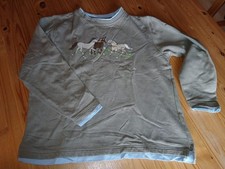 Pullover Sweat-Shirt für Mädchen Pferde Manguun Kids Gr. 158 / 164 sehr gut erha