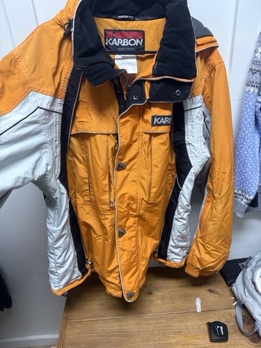 Karbon colorblock orange gray - colorblock,