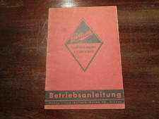 Goliath F200/400: Betriebsanleitung