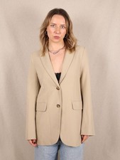 H&M Oversize Blazer Beige S