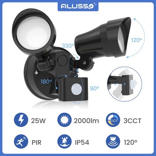 25w doppel led - 25w, aussenleuchte