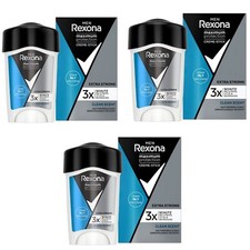 3x Rexona Men Maximum Protection Anti-Transpirant Deocreme Clean Scent 3x 45ml