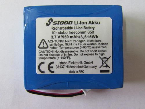 Ersatzakku stabo freecomm - stabo, 850