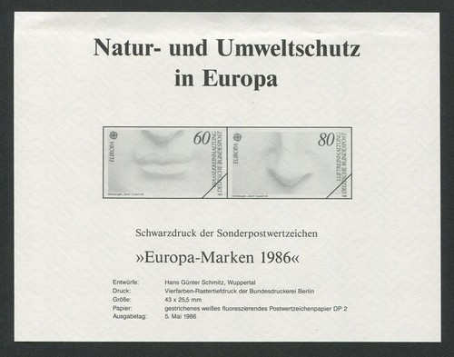 Brd schwarzdruck 1278 79 - brd, 1278/79