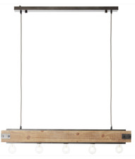 Rustikale Pendelleuchte mit