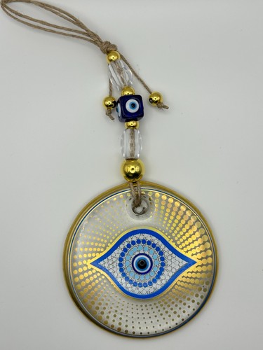Nazar boncuk wandbehang - nazar, blaues