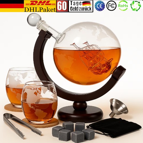 Globus whiskey dekanter - globus,