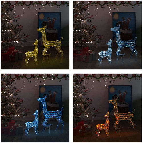 Rentier familie weihnachtsdeko - rentier,