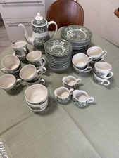 Englischer Tee/Kaffee Service Coaching Taverne „Royal Tudor Ware  Stafforshire“